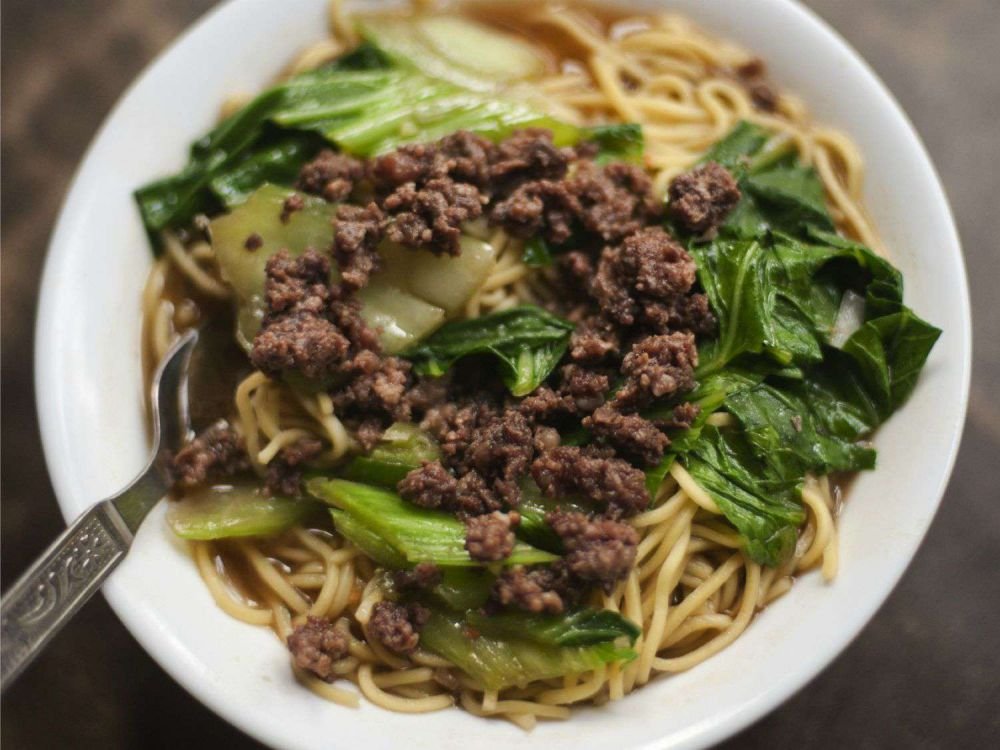 Minced meat puffs