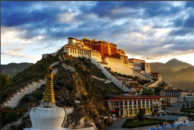 Group travelers exploring tibet travel package