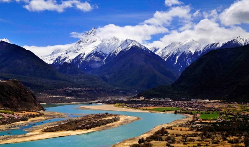 Major Rivers in Tibet